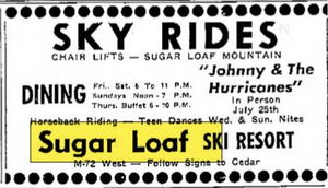 Sugar Loaf Resort - Jul 1965 Sky Rides (newer photo)